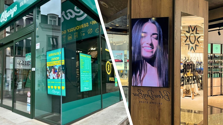 Pantallas publicitarias para interior y exterior: cuál elegir