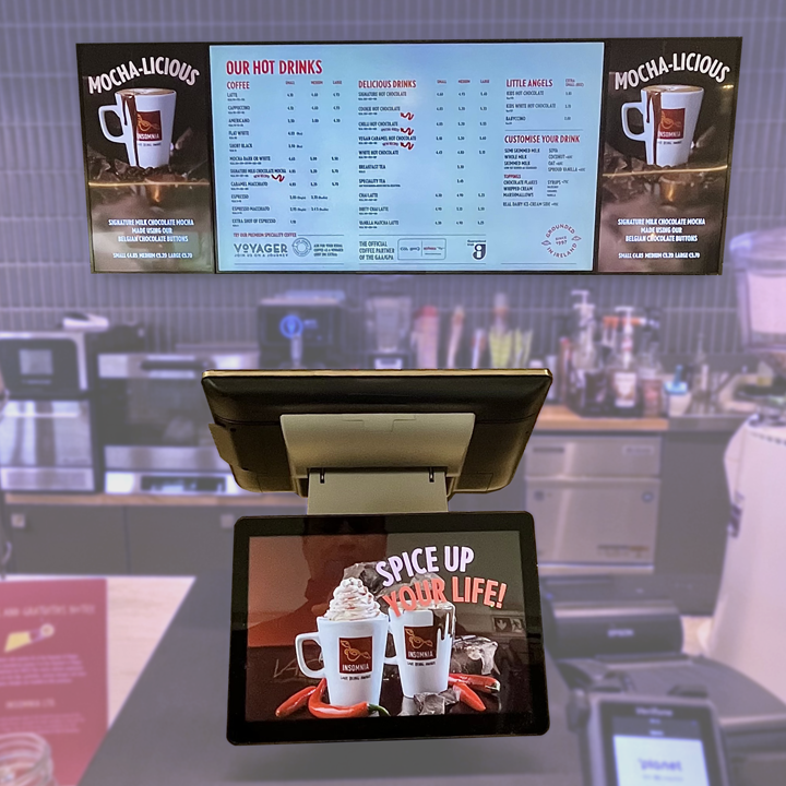 Kit TPV 15.6" - blanco