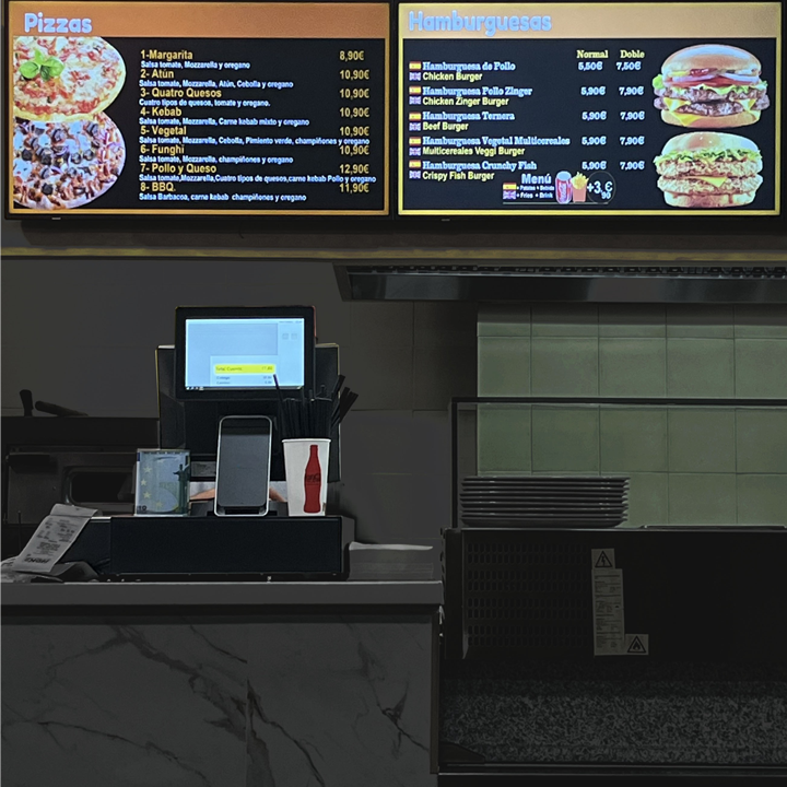 Kit TPV 15.6" - negro