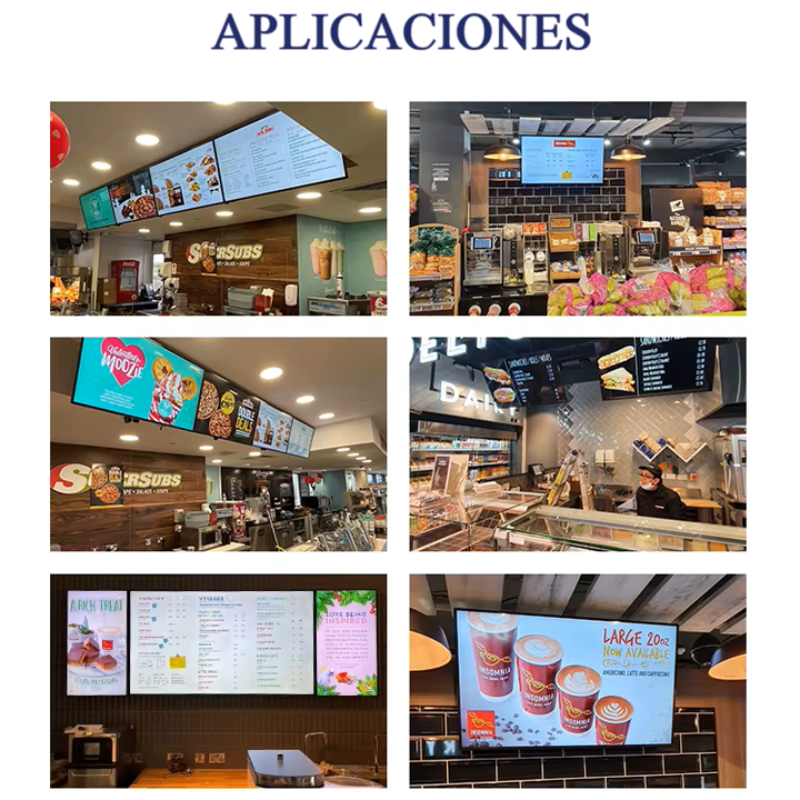 Pantalla publicitaria 55"