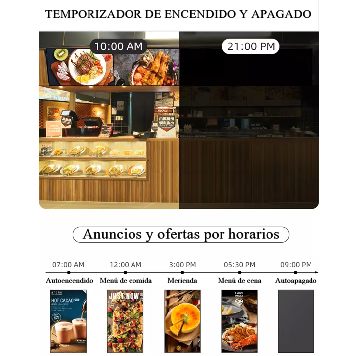 Kit TPV 15.6" - blanco